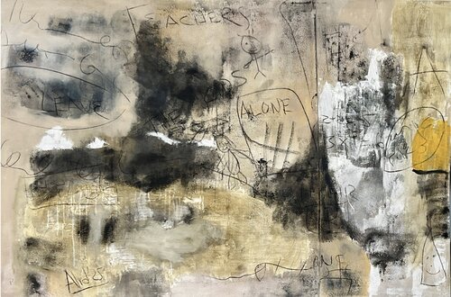 “Voices on the Wall” di Alid Gerboles, Pittura in vendita su Singulart