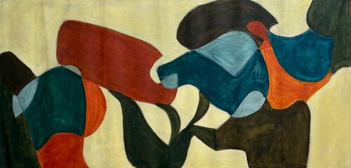 Dialogue of Forms di Alid Gerboles, Pittura in vendita su Singulart