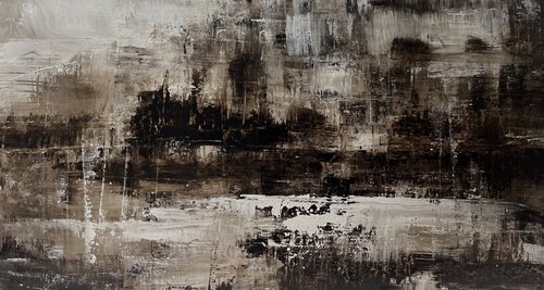 Lost city di Alid Gerboles, Pittura in vendita su Singulart