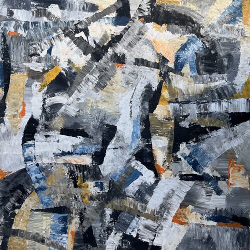 Blue Diptych Nº1 di Alid Gerboles, Pittura in vendita su Singulart