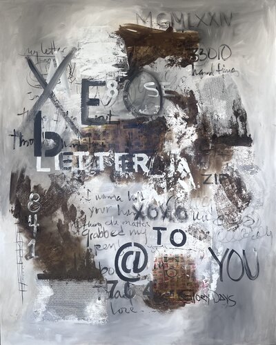 Letter to you di Alid Gerboles, Pittura in vendita su Singulart