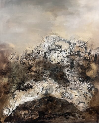 Topografía del olvido 4 van Alid Gerboles, Schilderij te koop op Singulart