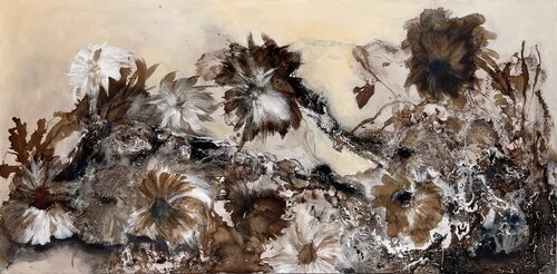 Un jardín que ya no florece, pero recuerda di Alid Gerboles, Pittura in vendita su Singulart