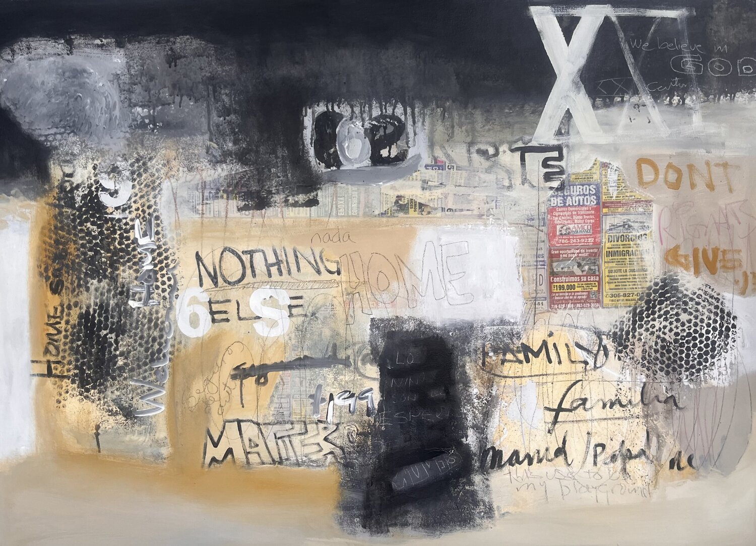 Urban tetament Alid Gerboles Original painting for sale