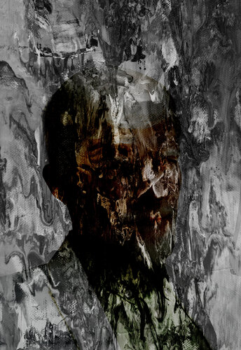 Self Portrait, Panic by grymC, Painting for Sale on Singulart