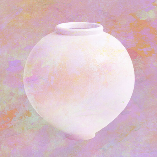 Moon Jar #2501a di grymC, Pittura in vendita su Singulart