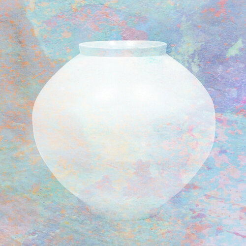 Moon Jar #2501c grymC