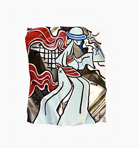 "SIGHTLESS VISIONARY" FORMED ALUMINIUM ÇAN OZAN ÇAGLI