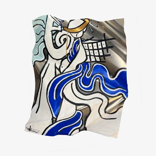 "PHANTOM SOLEIL NEIGE" FORMED ALUMINIUM von ÇAN OZAN ÇAGLI, Malerei kaufen auf Singulart