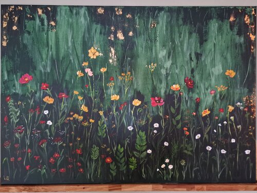 Es grünt so grün van Lydia Baunach, Schilderij te koop op Singulart