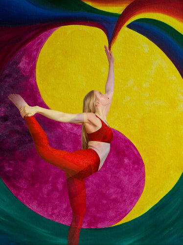I Am Balanced And Free von Liora Fay, Druck kaufen auf Singulart