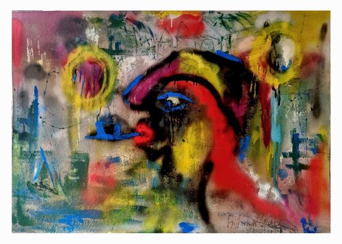 "LIFE CRAZY" di Maria Dorothea Narmont-Laplace, Pittura in vendita su Singulart