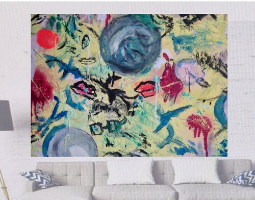 "Confused" van Maria Dorothea Narmont-Laplace, Schilderij te koop op Singulart