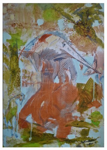 "Time" by Maria Dorothea Narmont-Laplace, Painting for Sale on Singulart