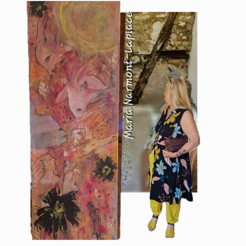 "without name" di Maria Dorothea Narmont-Laplace, Pittura in vendita su Singulart