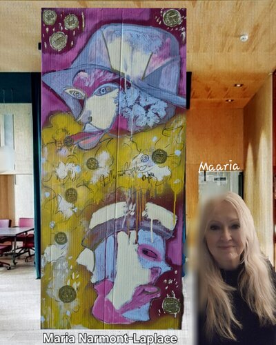 "Progress I" by Maria Dorothea Narmont-Laplace, 絵画 for Sale on Singulart