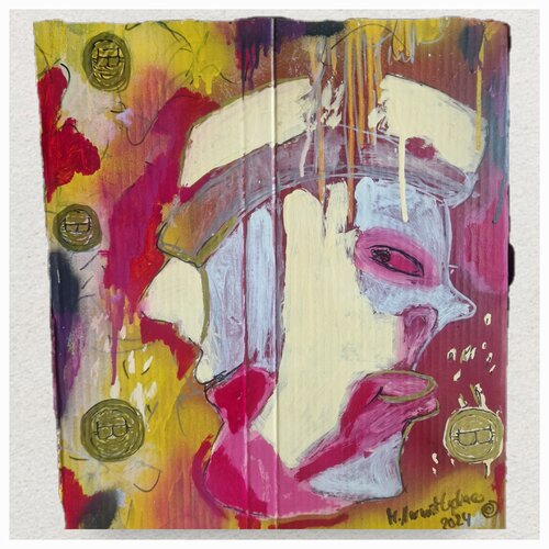 "Risk Duo" de Maria Dorothea Narmont-Laplace, Pintura a la venta en Singulart