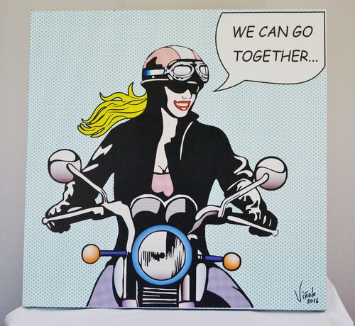 TOGETHER van Fernando Viñolo Garcia, Schilderij te koop op Singulart
