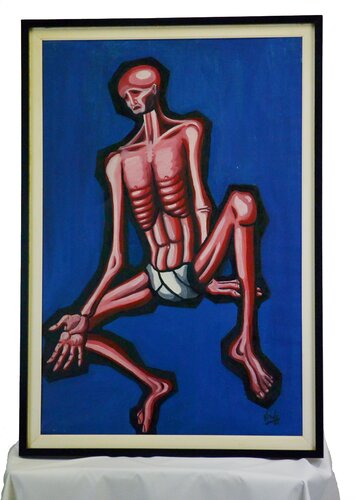 HAMBRE by Fernando Viñolo Garcia, Painting for Sale on Singulart