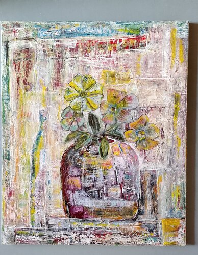 Flowers par Maia Bilikhodze, Peinture en vente sur Singulart