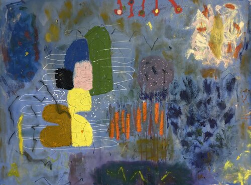 Color me Briefly par Marcus Bacher, Peinture en vente sur Singulart