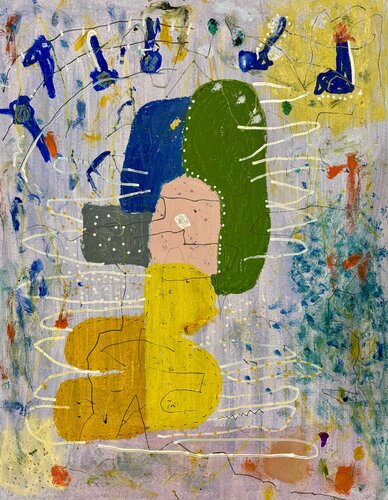 Color Me Briefly par Marcus Bacher, Peinture en vente sur Singulart