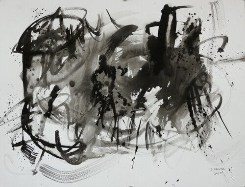 Insondables III van Arnaud Broutin, Werk op papier te koop op Singulart