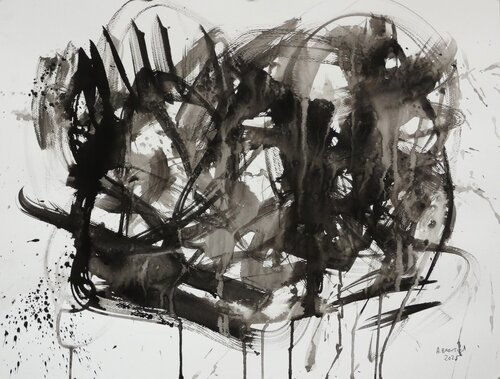 Insondables V by Arnaud Broutin, Work on Paper for Sale on Singulart
