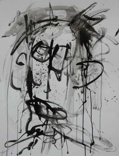 Visages d'ombre XI di Arnaud Broutin, Opera su carta in vendita su Singulart