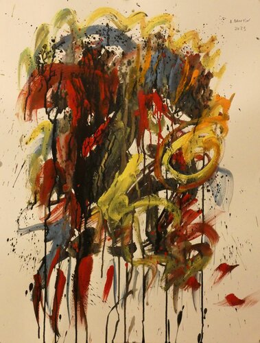 Impulsions 8 by Arnaud Broutin, Work on Paper for Sale on Singulart