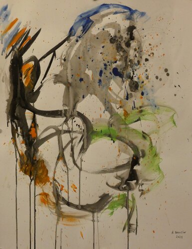 Impulsions 9 di Arnaud Broutin, Opera su carta in vendita su Singulart