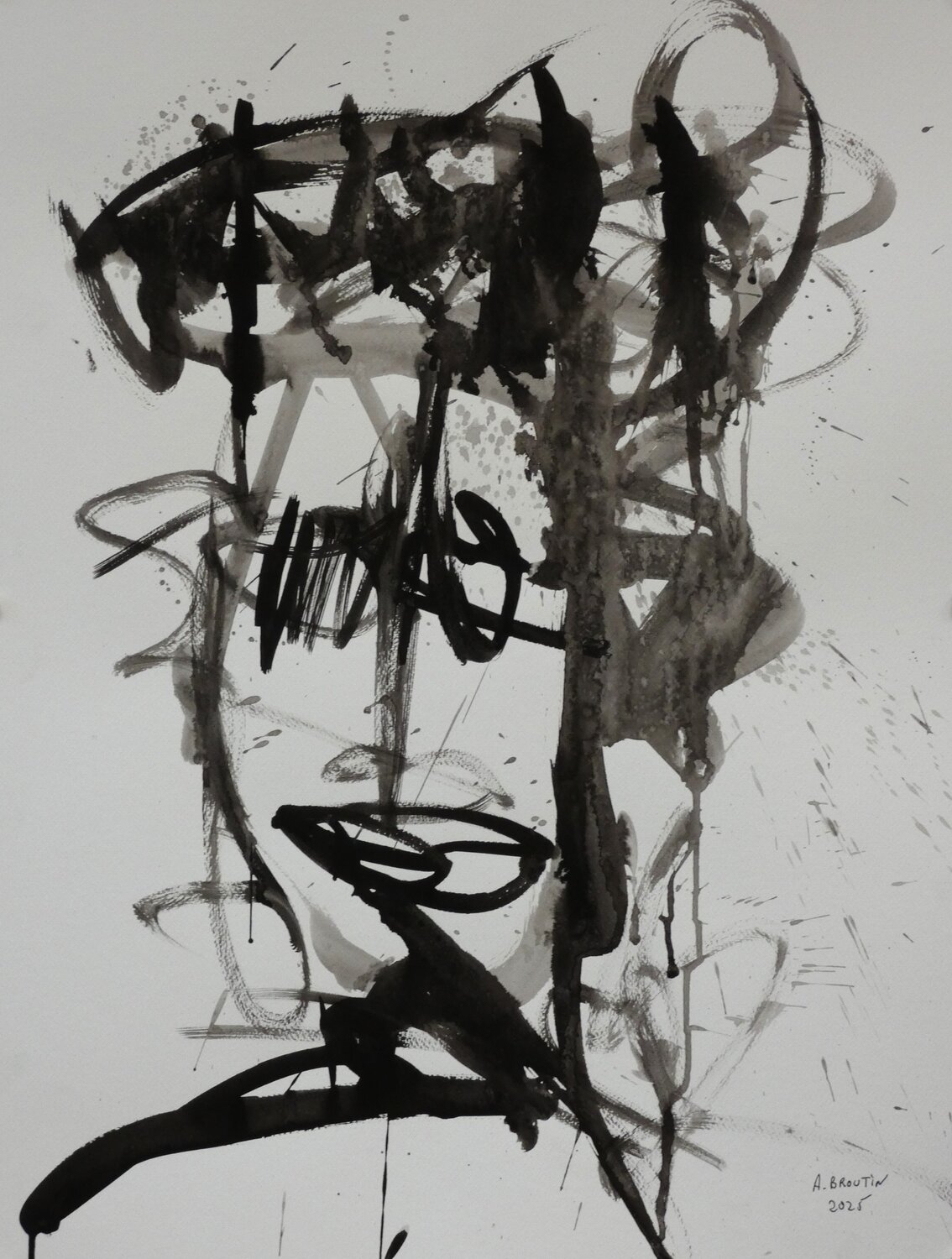 Visages d'ombre II Arnaud Broutin