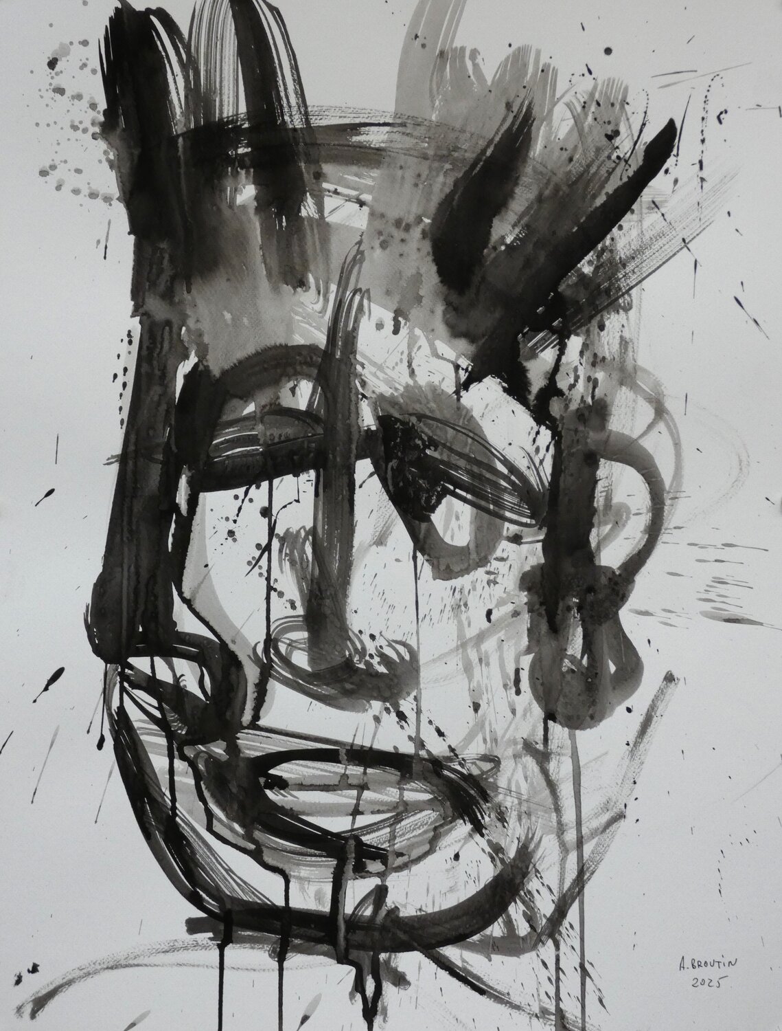 Visages d'ombre IV Arnaud Broutin