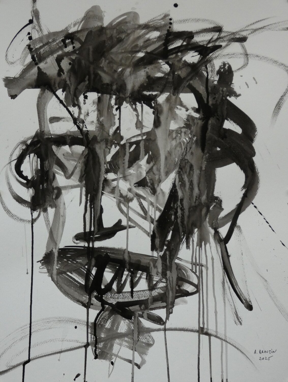 Visages d'ombre IX Arnaud Broutin