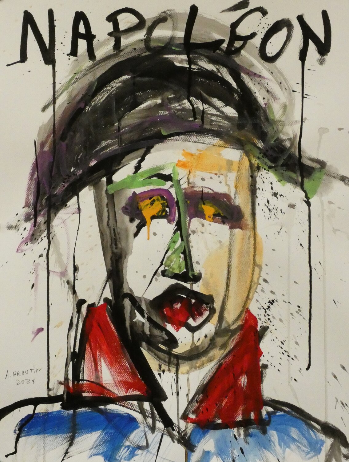 Napoléon I Arnaud Broutin Œuvre sur papier à vendre
