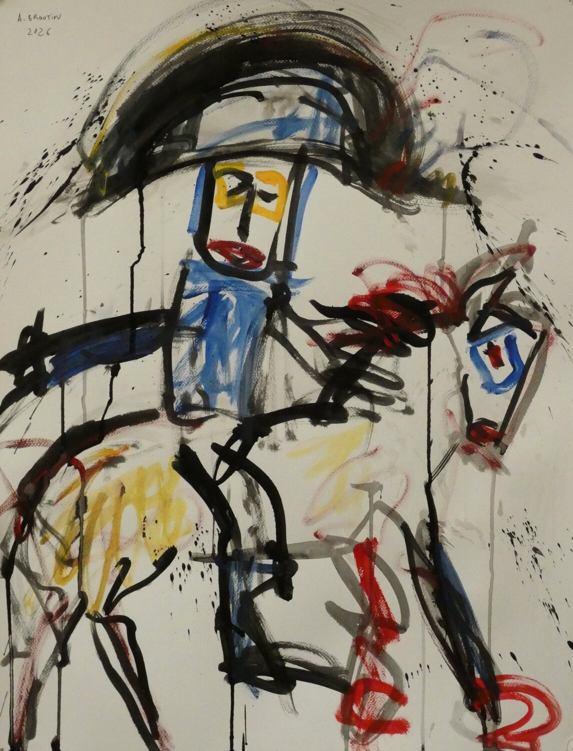Napoléon VII Arnaud Broutin Œuvre sur papier à vendre