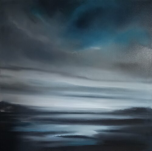 Silent Premonition par Petra Maria Krimgen, Peinture en vente sur Singulart