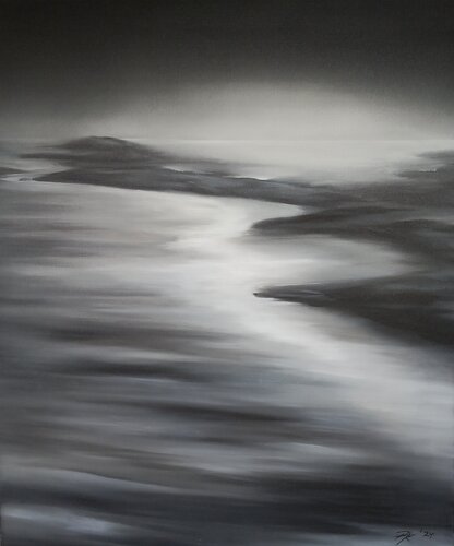 Mysterious Light van Petra Maria Krimgen, Schilderij te koop op Singulart
