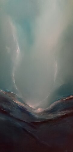 Neptune in pisces von Petra Maria Krimgen, Malerei kaufen auf Singulart