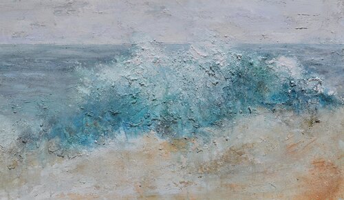 Gran ola. by Carlos López González, Painting for Sale on Singulart