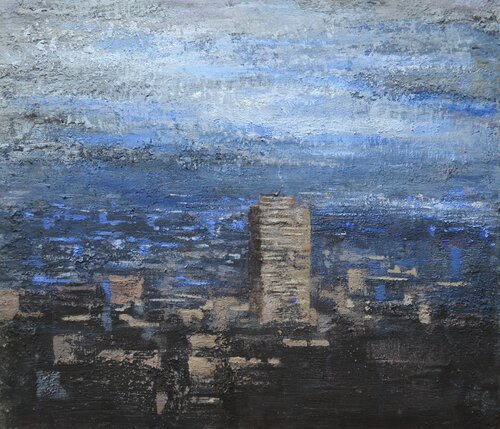 N. York par Carlos López González, Peinture en vente sur Singulart
