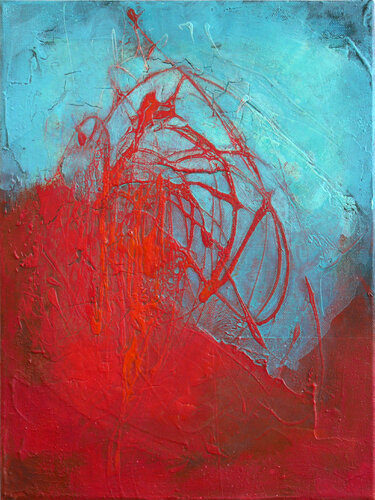 "Energie aus dem Chaos" van Tanja Robisch, Schilderij te koop op Singulart