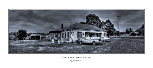 Outback-Australien Tankstelle Jörg Heimann