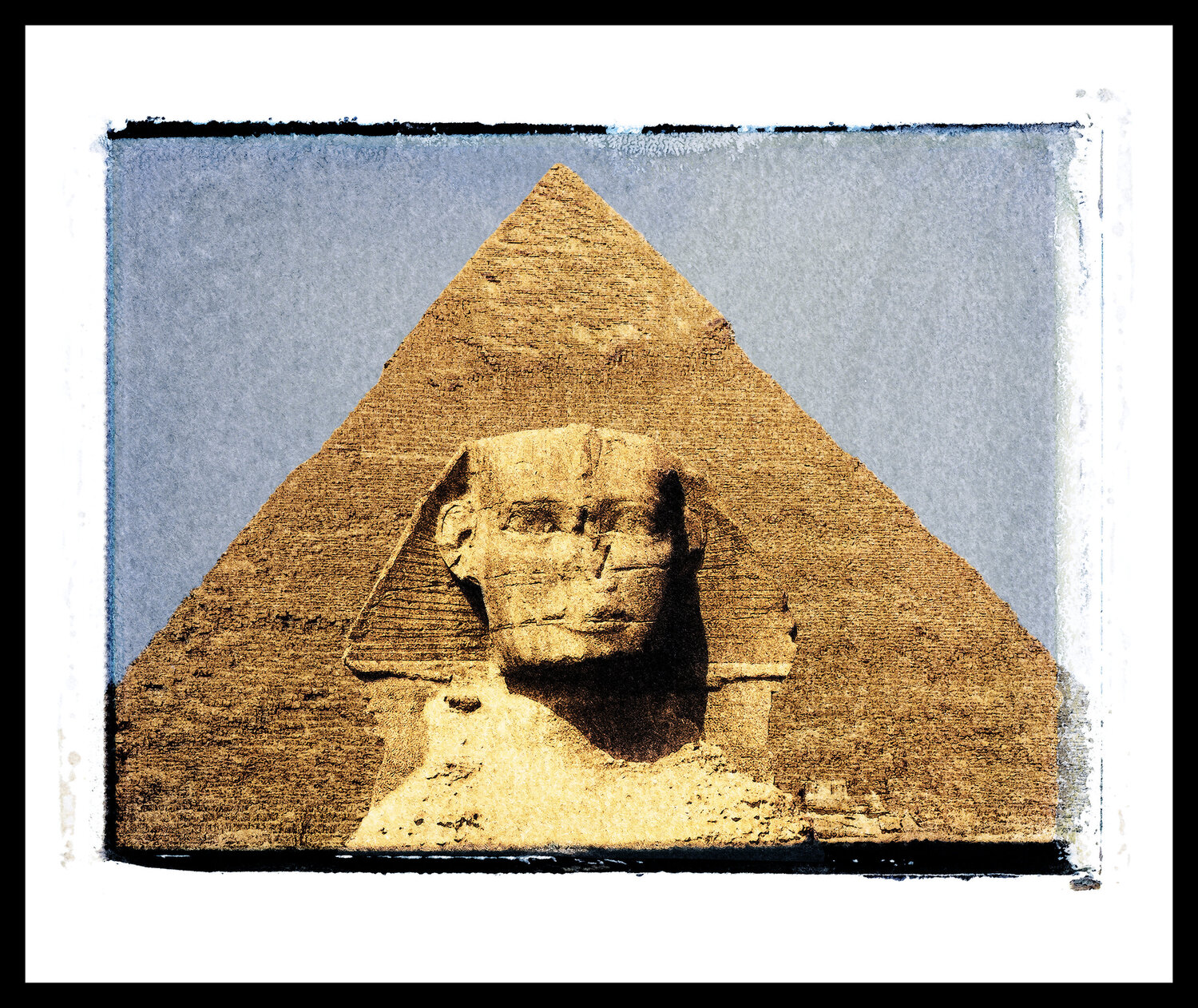 Mystische Bauwerke - Sphinx vor Cheops-Pyramide Jörg Heimann