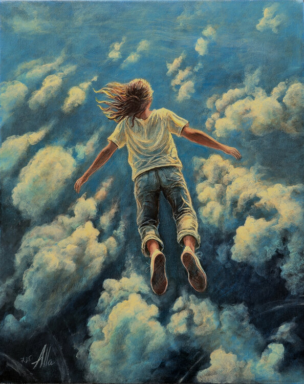 Favorite Lucid Dream – Symbolist Surreal Portrait Alla Ostrovsky