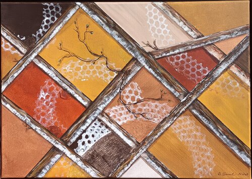Ausbruch aus bestehenden Strukturen by Betty Dienel, 油畫 for Sale on Singulart