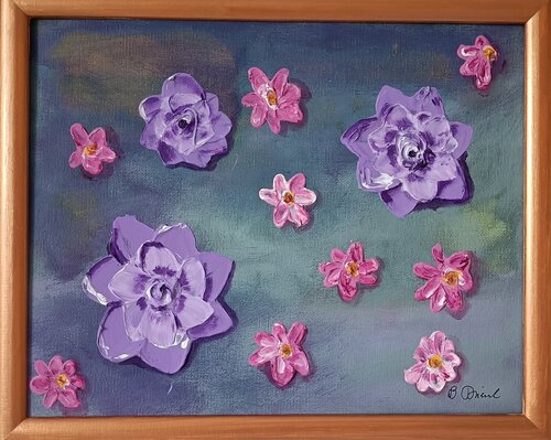 Lebensfreude by Betty Dienel, 油畫 for Sale on Singulart