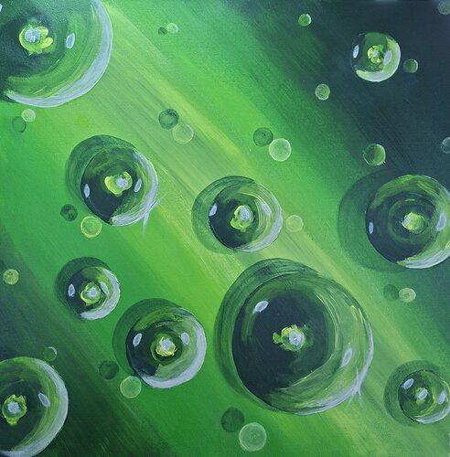 Zwischen den Räumen by Betty Dienel, 油畫 for Sale on Singulart