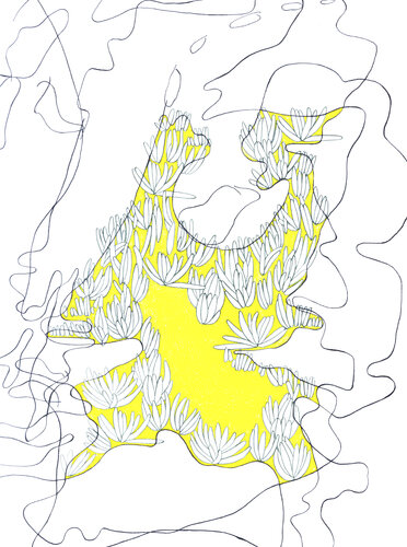 I am the river di Laura Pels Ferra, Opera su carta in vendita su Singulart