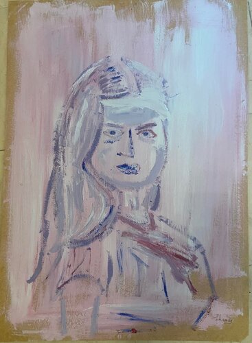 Girl par Lhandy, Peinture en vente sur Singulart